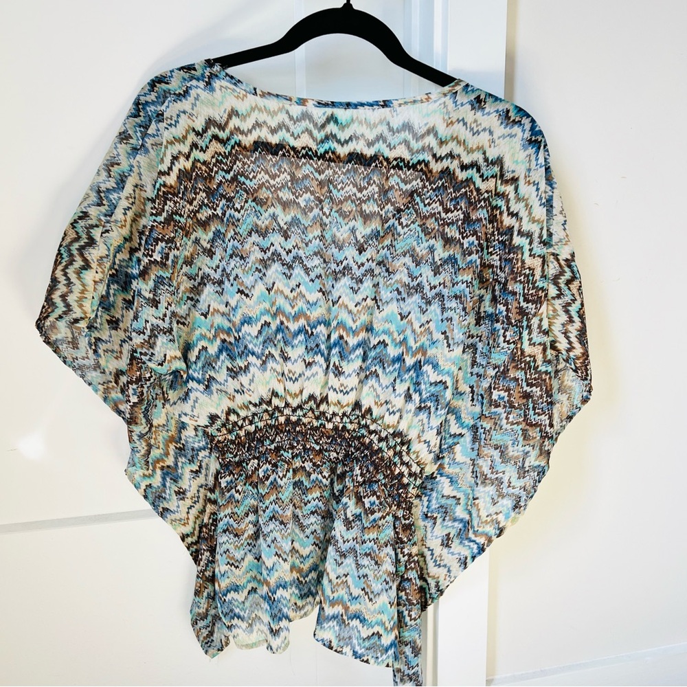 h.i.p. Chevron Patterned Blouse - Picture 4 of 10